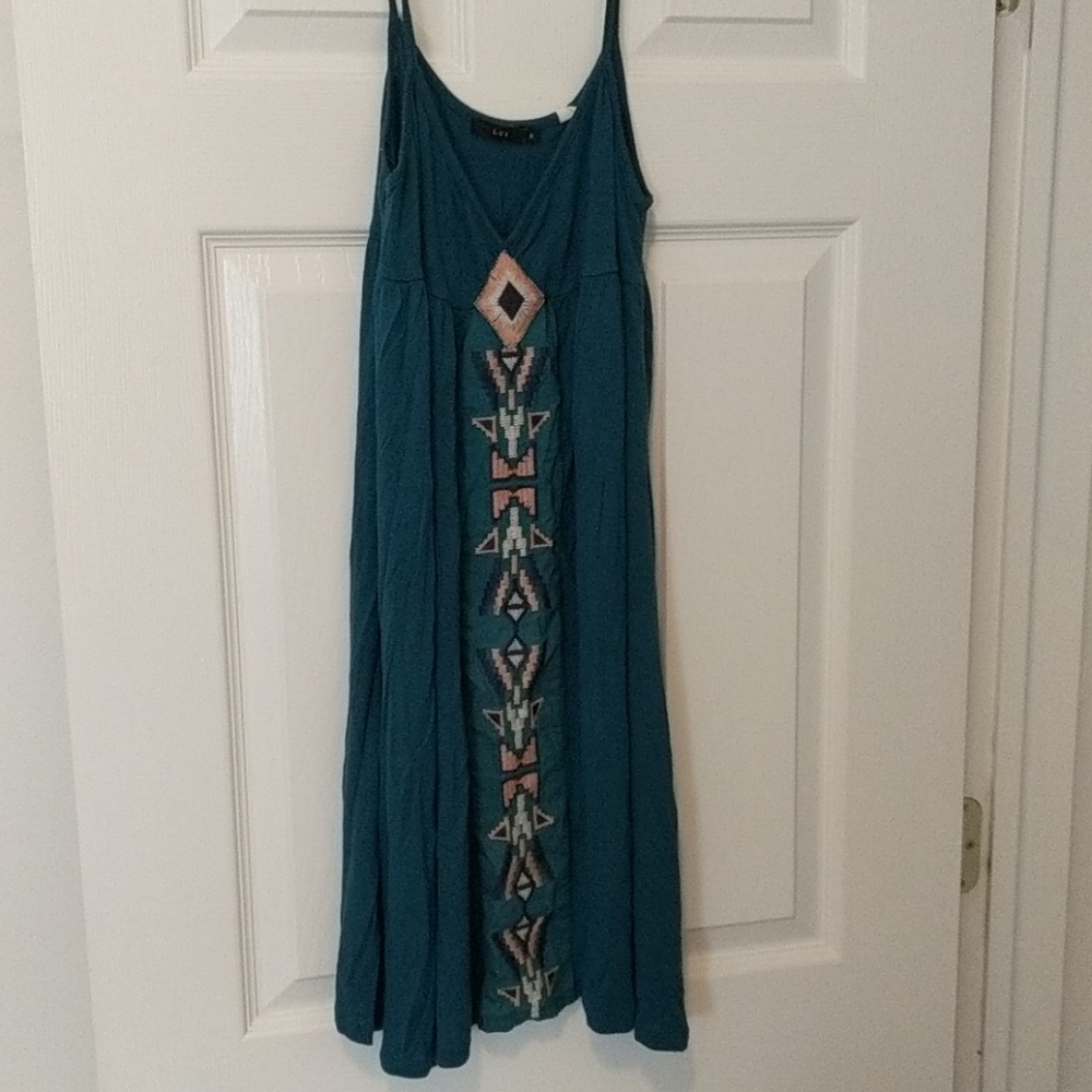 Urban outfitters aztec print dress size small